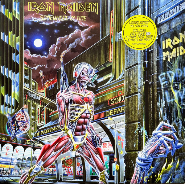 Iron Maiden — Somewhere in Time(1LP/COL/Lenticular Poster)