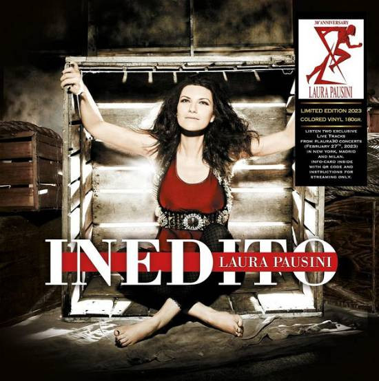 PAUSINI  LAURA — INEDITO (RED VINYL)