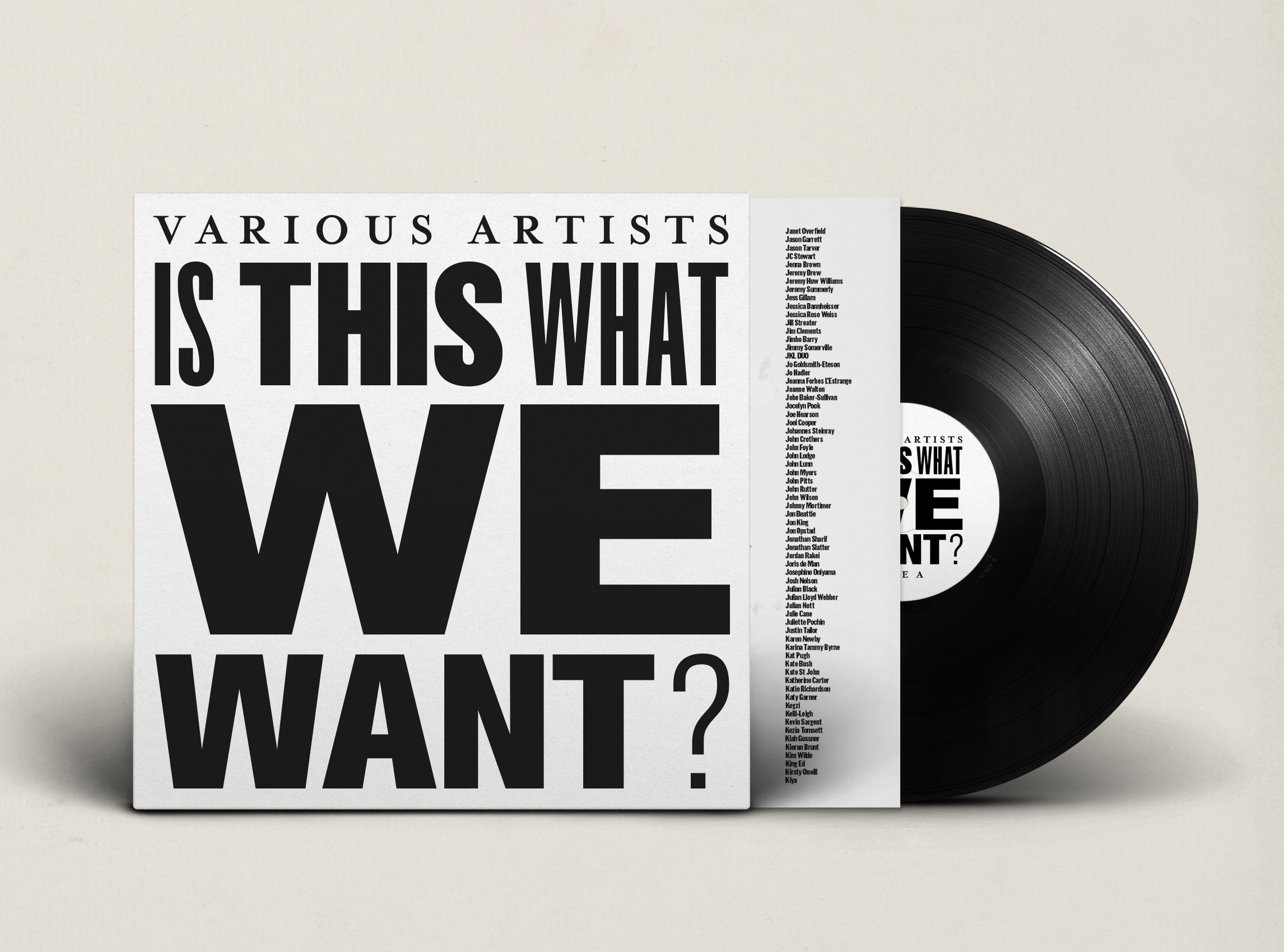 1000 ARTISTS — Is This What We Want?
