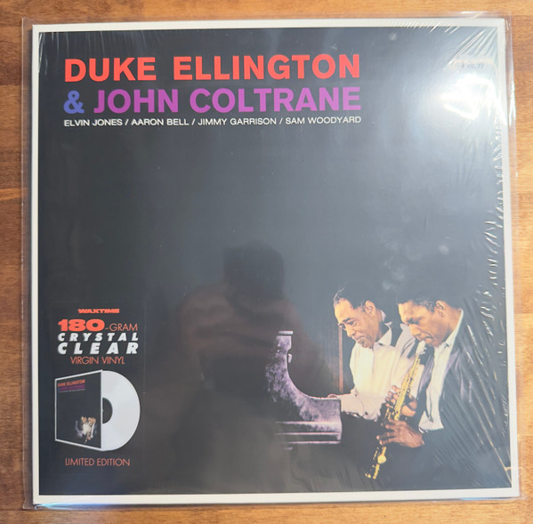 DUKE ELLINGTON & JOHN COLTRANE — Duke Ellington & John Coltrane (+1 Bonus Track) (Crystal Clear Vinyl)