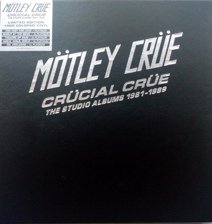 Mötley Crüe — Crücial Crüe - The Studio Albums 1981-1989