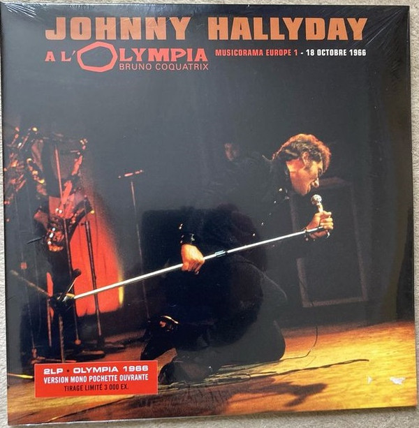 JOHNNY HALLYDAY — Musicorama Olympia 1966