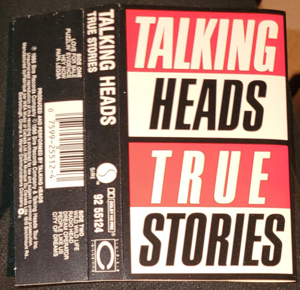 TALKING HEADS — TRUE STORIES (140 GR BLACK)