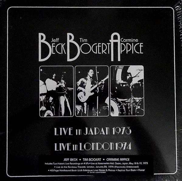 BECK BOGERT & APPICE — LIVE 1973 & 1974
