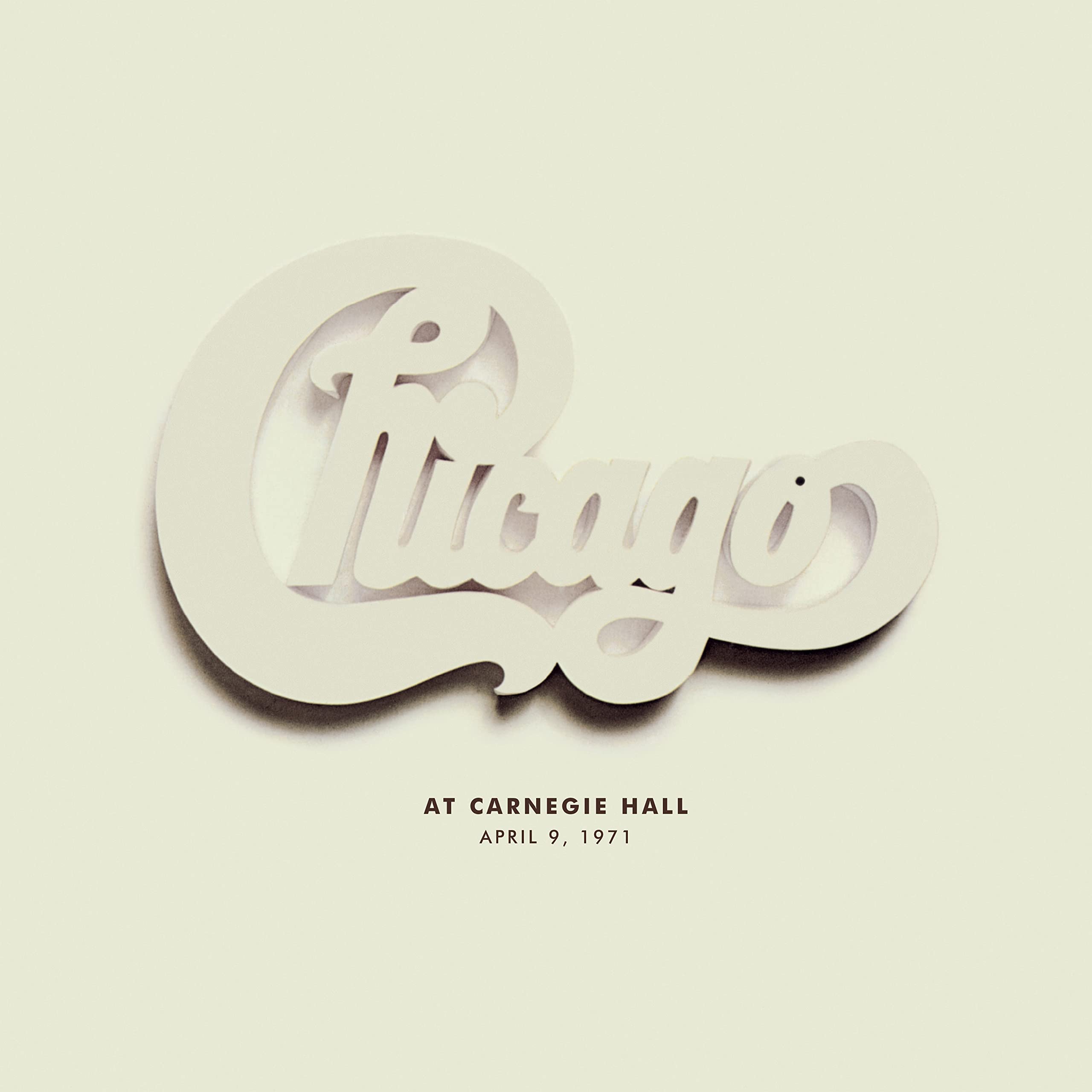 CHICAGO — CHICAGO AT CARNEGIE HALL APRI