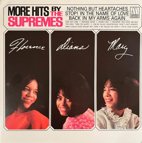 SUPREMES — More Hits By The Supremes