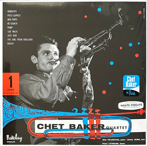 Chet Baker — Chet Baker Quartet (Chet Baker in Paris Vol. 1)