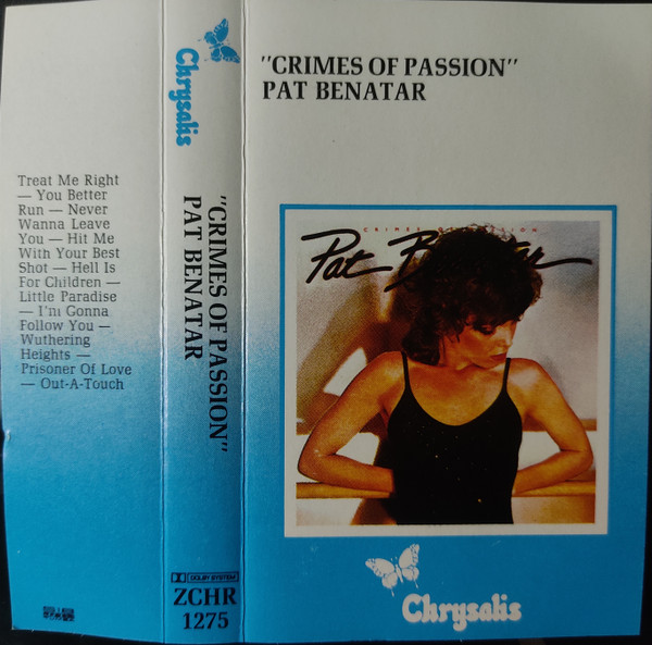 PAT BENATAR — Crimes Of Passion