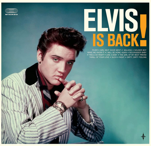 ELVIS PRESLEY — Elvis Is Back! (+2 Bonus Tracks) (+Bonus 7 Inch Single Its Now Or Never)
