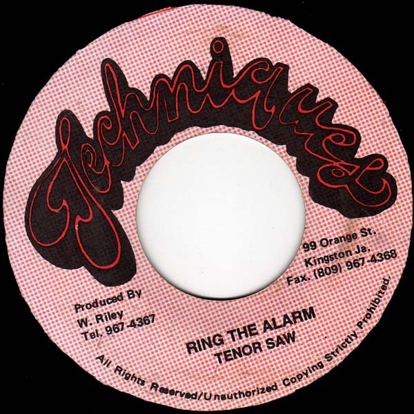 Tenor Saw — Ring The Alarm