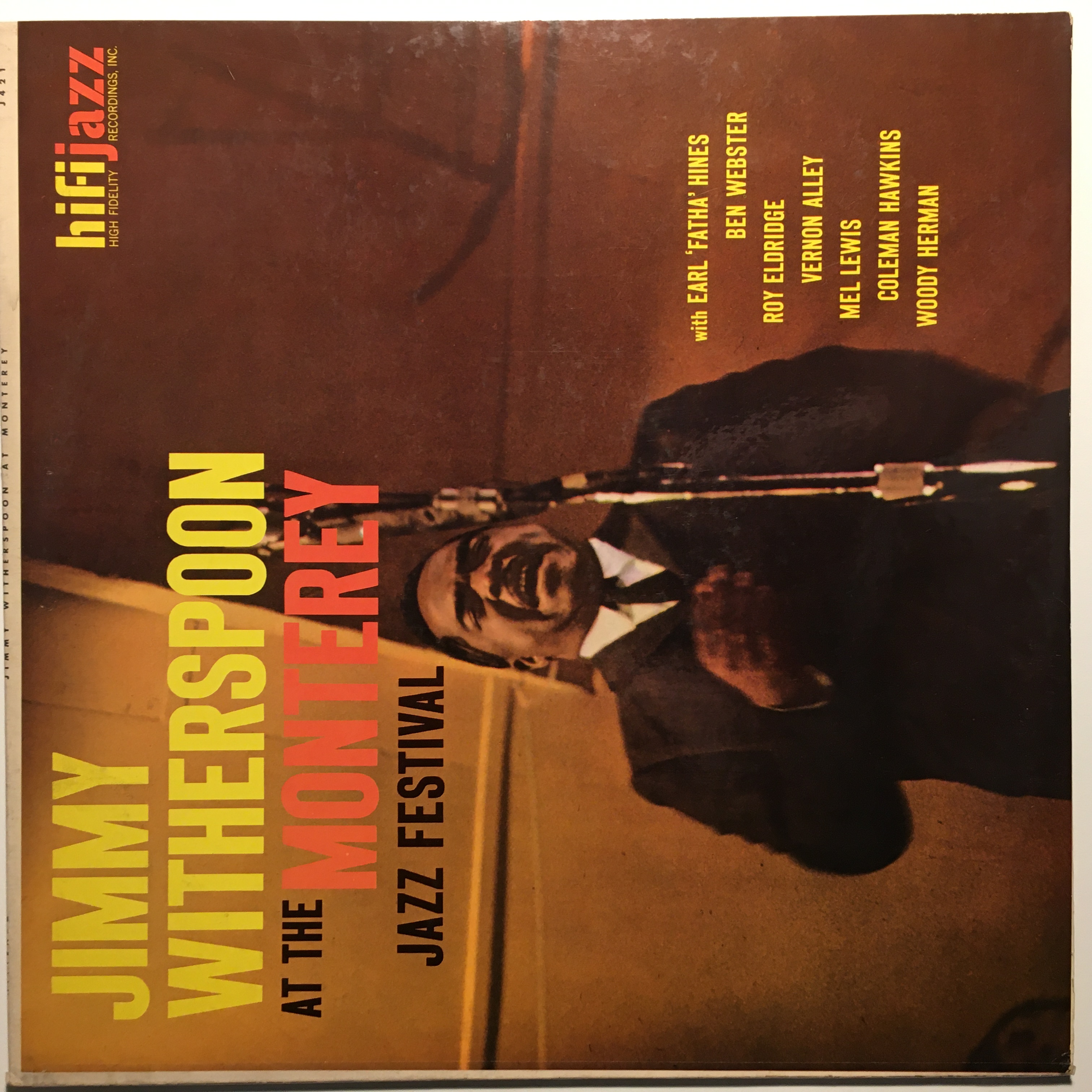 JIMMY WITHERSPOON — At The Monterey Jazz Festival