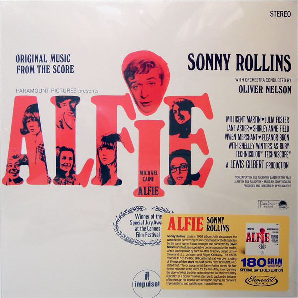 SONNY ROLLINS — Alfie - Original Soundtrack (Limited Edition)