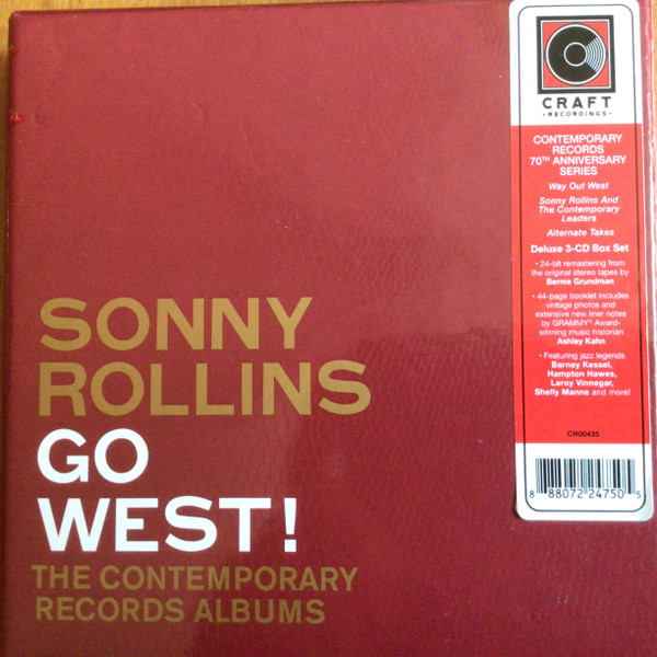 SONNY ROLLINS — Go West!: The Contemporary Records Albums