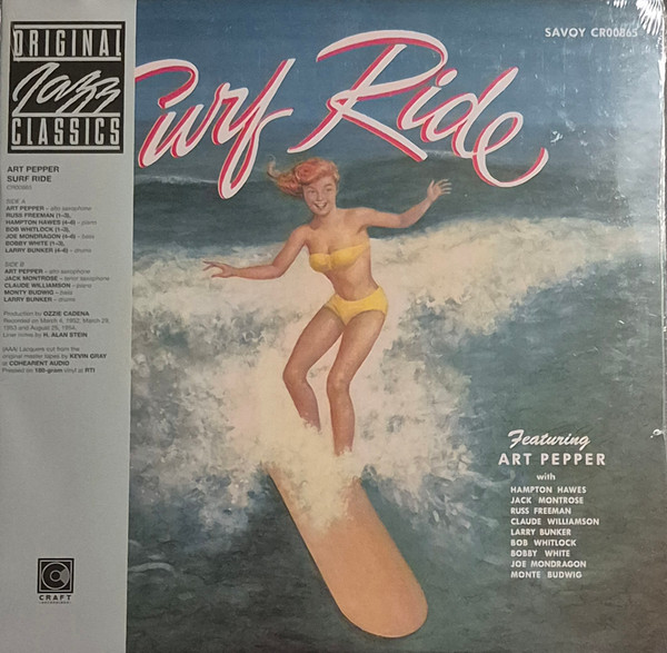 Art Pepper — Surf Ride