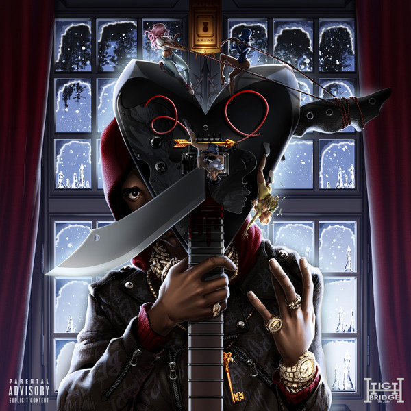 A BOOGIE WIT DA HOODIE — ARTIST 2.0 (BLACK ICE) (2LP BL