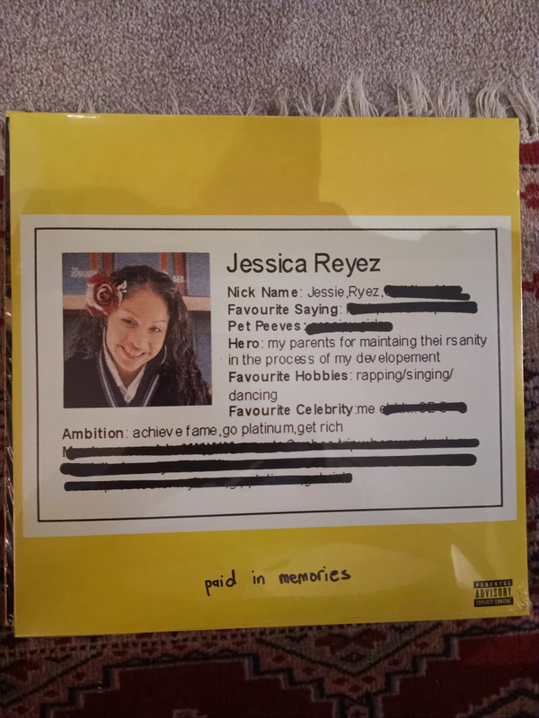 Jessie Reyez — PAID IN MEMORIES