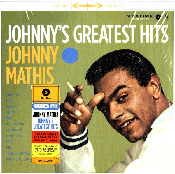 JOHNNY MATHIS — Johnnys Greatest Hits - 18 Top-Tracks By The Star Of The Romantic Song