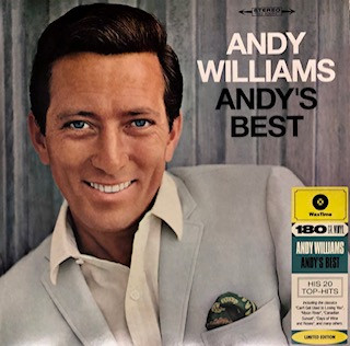 ANDY WILLIAMS — Andys Best - His 20 Top-Hits (Incl. Moon River)