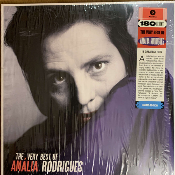 AMALIA RODRIGUES — The Very Best Of Amalia Rodrigues (Limited Edition)