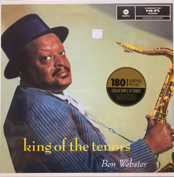 BEN WEBSTER — King Of The Tenors (+3 Bonus Tracks) (Limited Edition)