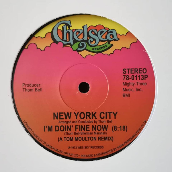 New York City — I'm Doing Fine Now