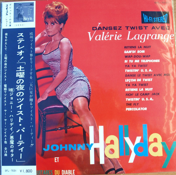 JOHNNY HALLYDAY — Dansez Le Twist Avec Valerie Lagrange