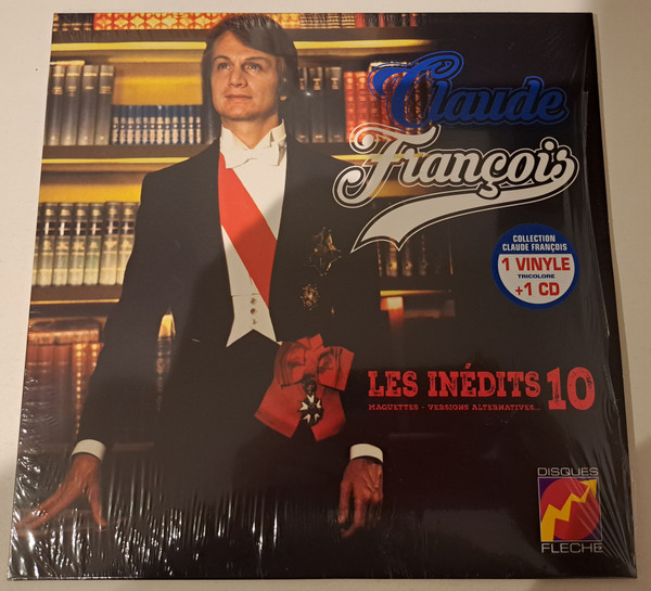 CLAUDE FRANCOIS — Les Inedits Vol. 10 (Blue/White/Red Vinyl)