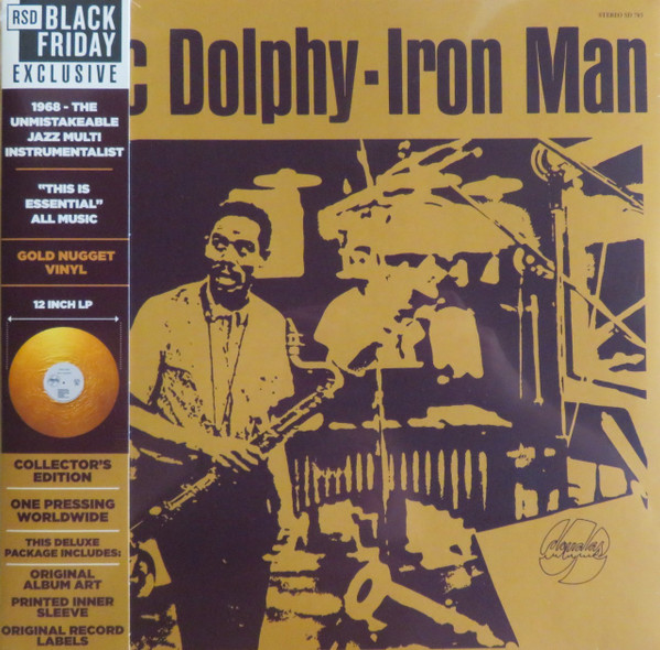 ERIC DOLPHY — Iron Man (Gold Marble Vinyl) (Black Friday 2023)