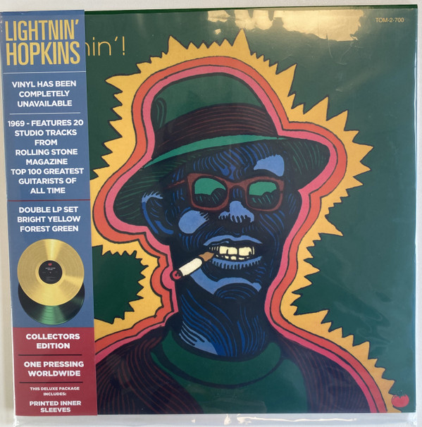 LIGHTNIN HOPKINS — Lightnin! (Bright Green Vinyl)