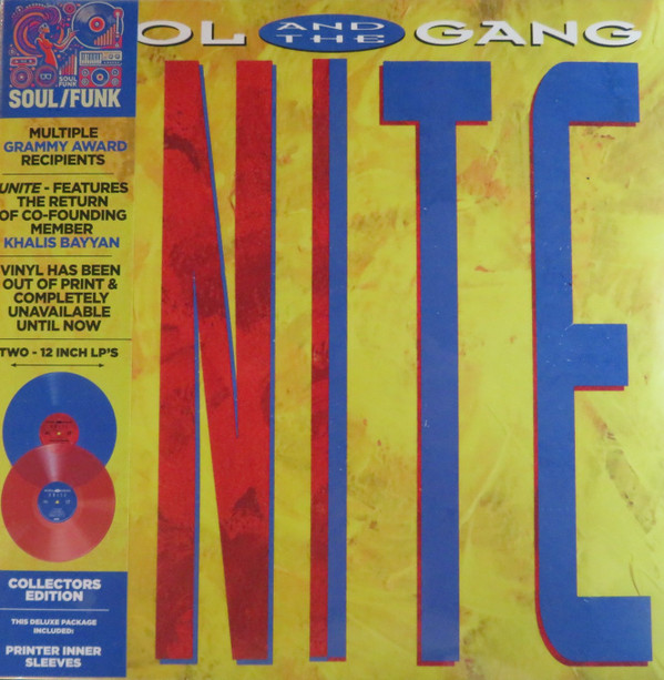 KOOL & THE GANG — Unite (Blue/Red Vinyl)