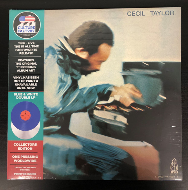 CECIL TAYLOR — Student Studies (Blue/White Vinyl)