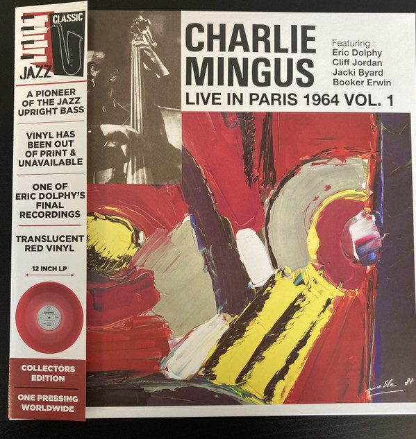 CHARLIE MINGUS — Live In Paris Vol. 1 (Red Vinyl)