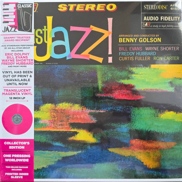 BENNY GOLSON — Just Jazz! (Magenta Vinyl)