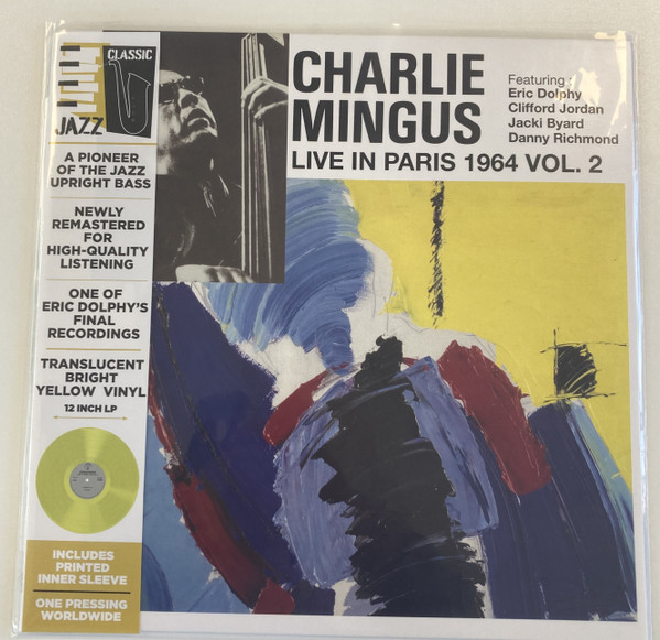 CHARLIE MINGUS — Live In Paris Vol. 2 (Yellow Vinyl)