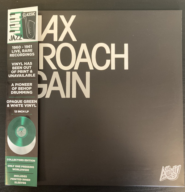 MAX ROACH — Again (Green/White Vinyl)