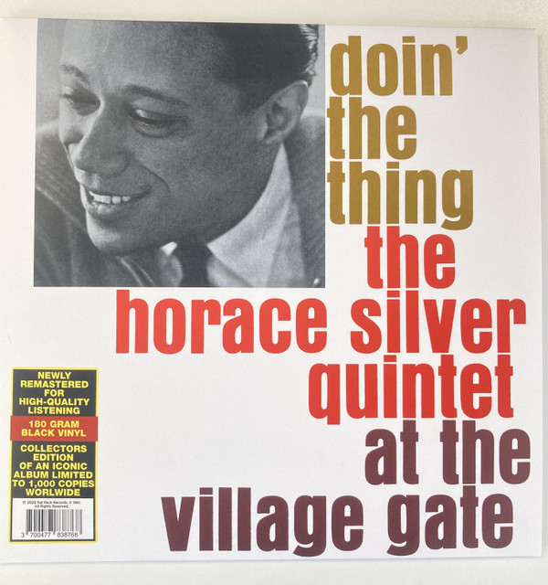 HORACE SILVER QUINTET — Doin The Thing At The Village Gate