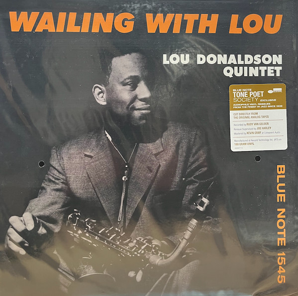 LOU DONALDSON QUINTET — Wailing With Lou