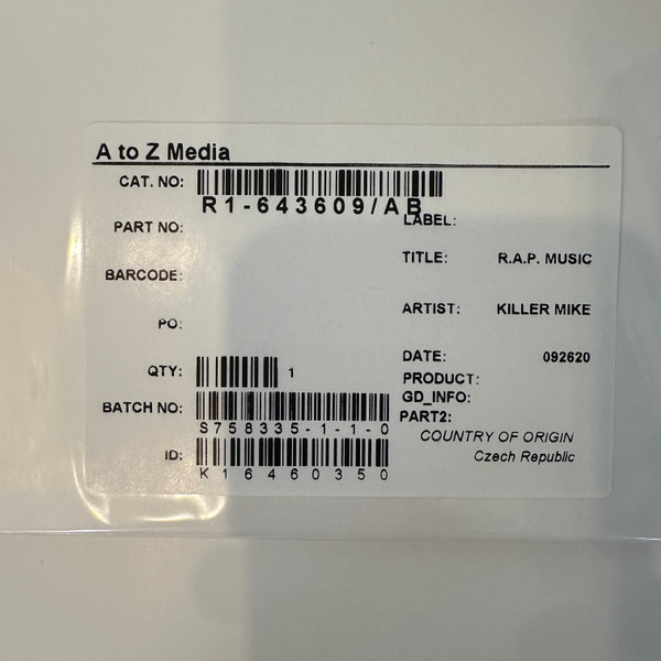Killer Mike — R.A.P. Music