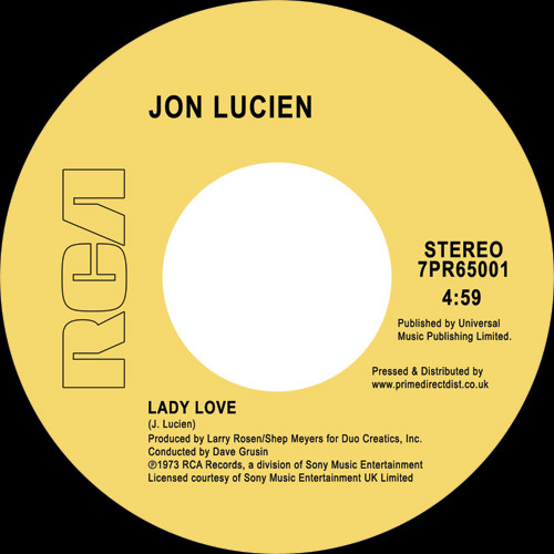 Jon Lucien — Lady Love / Love Everlasting