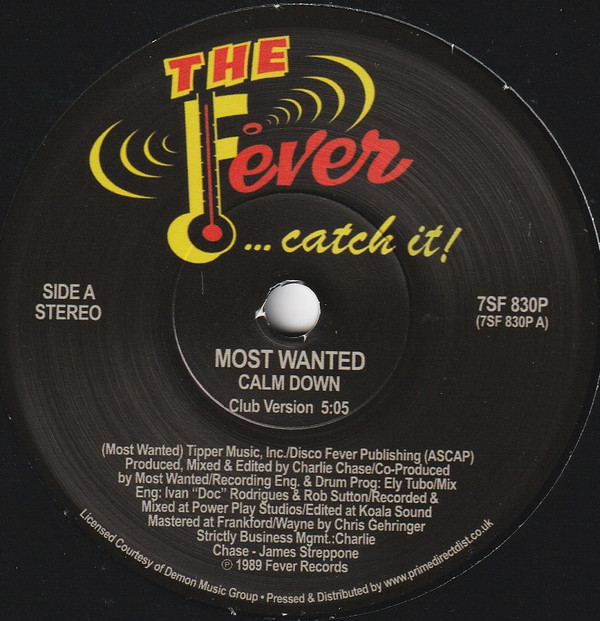 Most Wanted — Calm Down