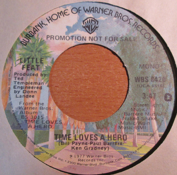 LITTLE FEAT — TIME LOVES A HERO