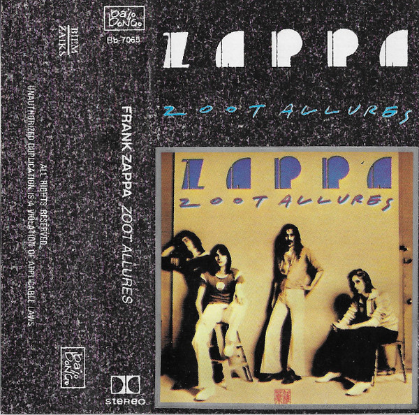 FRANK ZAPPA — ZOOT ALLURES