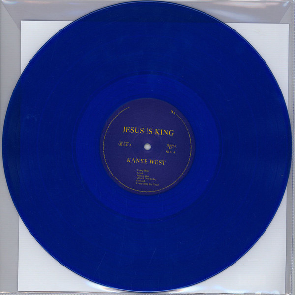 KANYE WEST — Jesus Is King (Transparent Blue Vinyl)