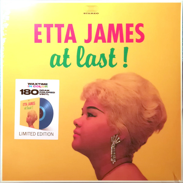 ETTA JAMES — At Last! (Limited Transparent Blue Vinyl)