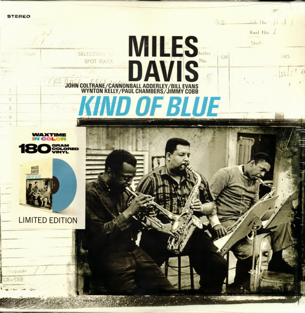 MILES DAVIS — Kind Of Blue (Limited Solid Blue Vinyl)