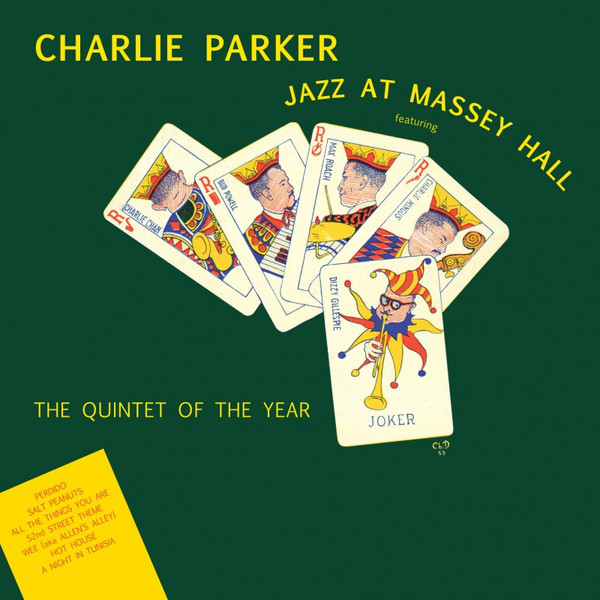 CHARLIE PARKER — Jazz At Massey Hall (Limited Solid Yellow Vinyl)