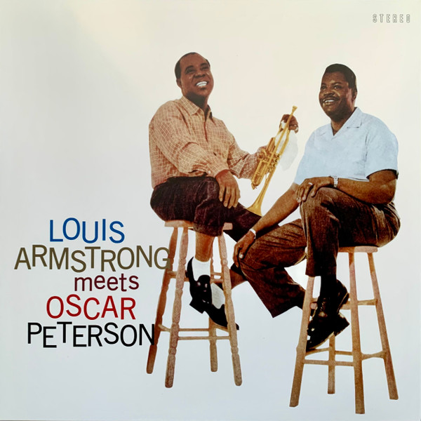 LOUIS ARMSTRONG — Meets Oscar Peterson (Limited Blue Vinyl)