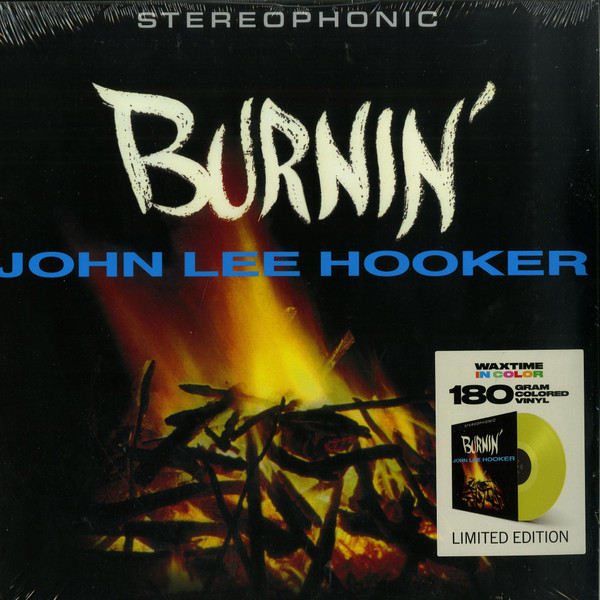 JOHN LEE HOOKER — Burnin (Limited Transparent Yellow Vinyl)