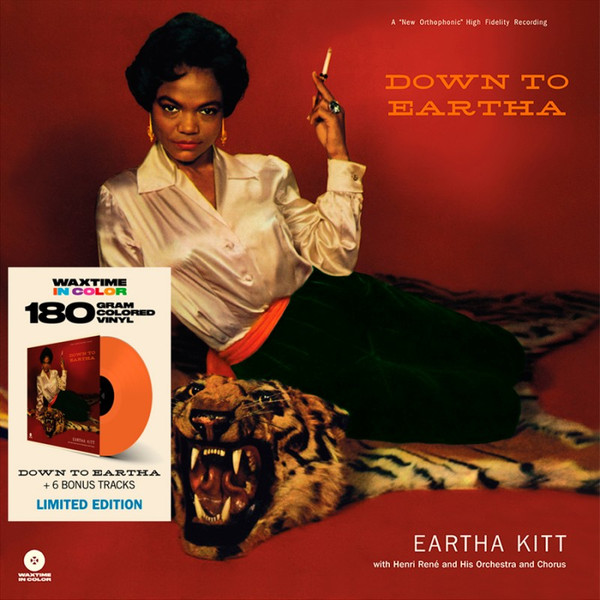 EARTHA KITT — Down To Eartha (Limited Edition) (Orange Vinyl) (+6 Bonus Tracks)