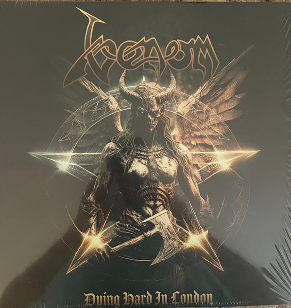 VENOM — Dying Hard In London (Red/White Splatter Vinyl)